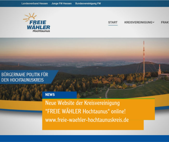 freie wähler neue website