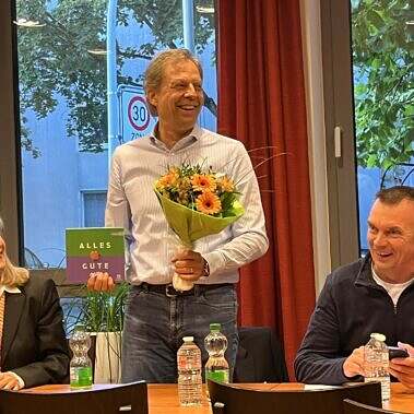 Guido Becker bedankt sich für das Vertrauen